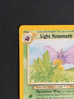 Light Venomoth 53/105 Uncommon Neo Destiny Pokemon Unlimited - Image 2