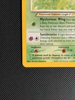 Light Venomoth 53/105 Uncommon Neo Destiny Pokemon Unlimited - Image 4