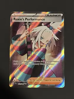 Roxie's Performance 112/086 Ultra Rare ME04: Chaos Rising Pokemon - Image 1