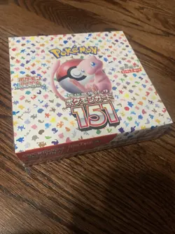 Pokemon Cards Scarlet & Violet Pokemon Card 151 Booster Box sv2a Sealed Japanese - Image 1