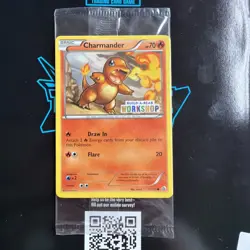 Charmander - 17/113 - Pokemon Legendary Treasures SEALED Build-A-Bear Promo D21 - Image 1