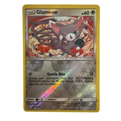 Pokemon TCG Glameow 108/156 UPR Colorless Reverse Holo Alt Art English Card - Image 1