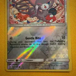 Pokemon TCG Glameow 108/156 UPR Colorless Reverse Holo Alt Art English Card - Image 3