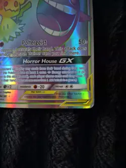 Pokemon Gengar & Mimikyu GX TAG TEAM GX Holo 186/181 Team Up 240 HP Ultra - Image 4