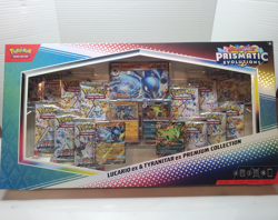 Pokemon TCG Lucario Ex & Tyranitar Ex Prismatic Evolutions Premium Collection🔥 - Image 2