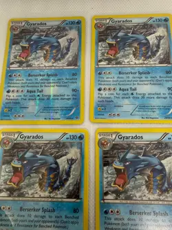 Pokemon Gyarados 20/98 Ancient Origins Lot of 5 1 Reverse Holo 4 Non Holo LP - Image 4