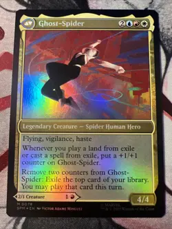Gwen Stacy Marvel's Spider-Man Foil MTG NM - Image 2