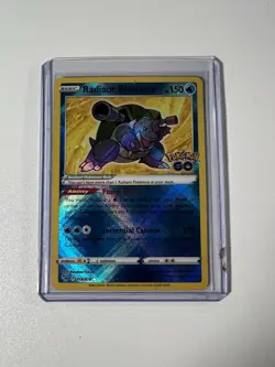 Radiant Blastoise 018/078 Pokemon GO Holo - Image 1
