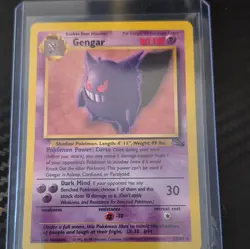 The Pokemon Company Pokemon TCG Gengar 20/62 Fossil Unlimited Regular Rare EN - Image 1