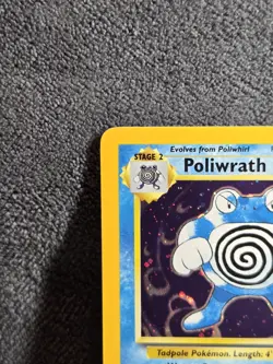 WOTC Pokemon TCG Poliwrath Base Set 2 15/130 Holo Rare 90HP Eng 2000 - Image 2
