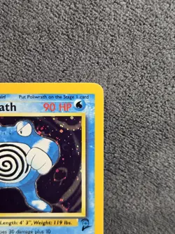 WOTC Pokemon TCG Poliwrath Base Set 2 15/130 Holo Rare 90HP Eng 2000 - Image 3