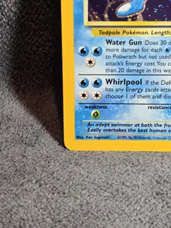 WOTC Pokemon TCG Poliwrath Base Set 2 15/130 Holo Rare 90HP Eng 2000 - Image 5