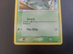 Pokemon - Bulbasaur 46/100 Common EX Crystal Guardians - Image 3