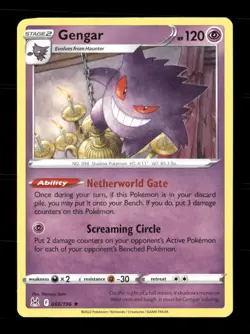 Gengar 66/196 Deck Exclusives NM/M Pokemon - Image 1
