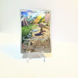 Paldean Wooper 102/094 – Phantasmal Flames Illustration Rare – Pokemon TCG NM - Image 1