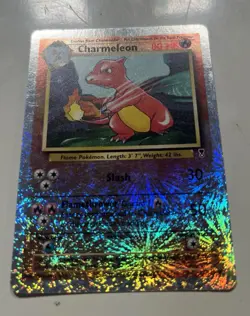 Pokemon TCG Charmeleon 37/110 Legendary Collection Reverse Holo English 2002 NM - Image 3