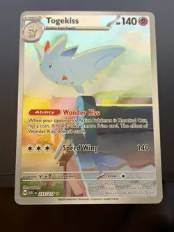 Togekiss 235/217 - Illustration Rare - Pokemon TCG: Ascended Heroes - NM - Image 1