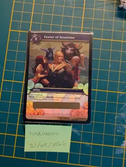 Center of Attention loot card World of Warcraft TCG WOW - Image 1