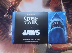 Secret Lair - Jaws: Terror of Amity Island - Rainbow Foil Edition (Sealed) MTG - Image 1