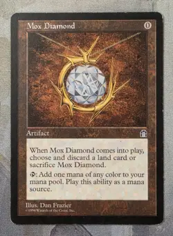 Mox Diamond Stronghold- Regular- LP - Magic The Gathering MTG - Image 1