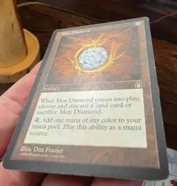 Mox Diamond Stronghold- Regular- LP - Magic The Gathering MTG - Image 3