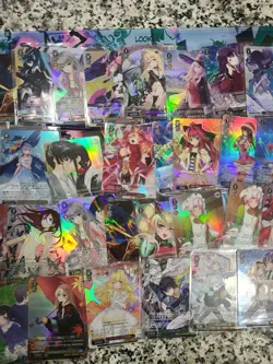 Weiss Schwarz GA Bunko 46 1star SR and 20 2 star SR Lot of Cards - Image 3