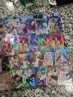 Weiss Schwarz GA Bunko 46 1star SR and 20 2 star SR Lot of Cards - Image 4