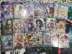 Weiss Schwarz GA Bunko 46 1star SR and 20 2 star SR Lot of Cards - Image 5