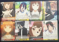 Kaguya-sama: Love Is War Miko Iino & Yu Ishigami Lot Weiss Schwarz 8 Cards - Image 1