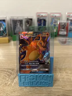 Pokemon TCG Charizard GX SM211 Black Star Promo Sun & Moon Holo Full Art NM - Image 1