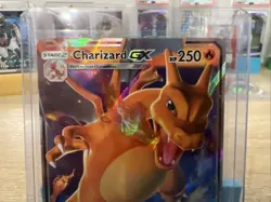 Pokemon TCG Charizard GX SM211 Black Star Promo Sun & Moon Holo Full Art NM - Image 2