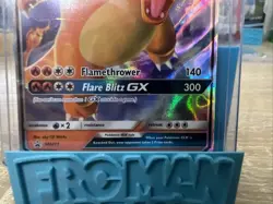 Pokemon TCG Charizard GX SM211 Black Star Promo Sun & Moon Holo Full Art NM - Image 3