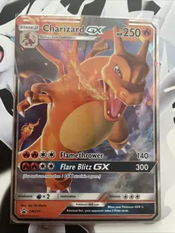 Charizard GX SM211 Hidden Fates Black Star Promo Pokemon Cards TCG Near Mint NM - Image 1