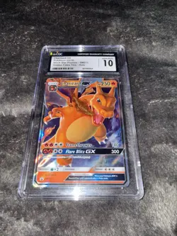 Pokemon TCG 2019 Black Star Promo Charizard GX SM211 Ace 10 - Image 2