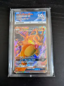 Pokemon TCG 2019 Black Star Promo Charizard GX SM211 Ace 10 - Image 1