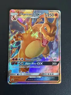 Pokemon TCG Charizard GX SM211 Black Star Promo Card Near Mint Condition - Image 3