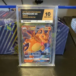Charizard GX SM211 Hidden Fates Black Star Promo ACE 10 Gem Mint Pokemon TCG - Image 1