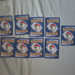 Nintendo Pokemon TCG Neo Discovery 9-Card Lot Magby Aipom Phanpy English 2000 - Image 2