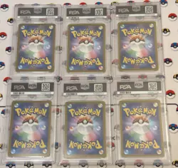 6x Bulk Lot PSA 9 Japanese Pokemon Card - Image 2