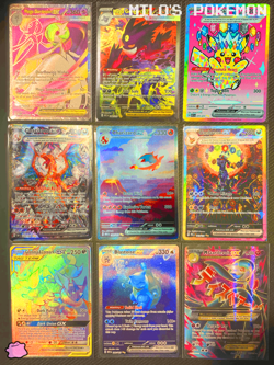 9 Pokemon Card Mystery Bulk Lot – 1x Ultra Rare Guaranteed + Bonus Booster Pack - Image 3