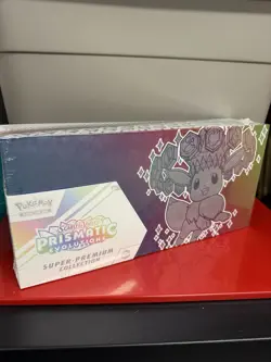 NEW Pokemon TCG Prismatic Super-Premium Collection Box Eevee English 2025 - Image 1