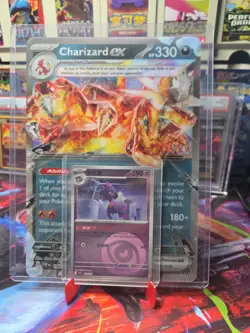 🔥 Charizard ex Jumbo Pokemon Card - 054/091 With Jumbo Toploader 🔥 - Image 3