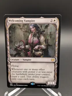Welcoming Vampire (Showcase) Innistrad: Crimson Vow Regular - Image 1