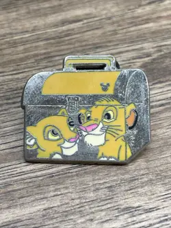 Lot Of 2 2008 Disney LunchBox Pin Sleeping Beauty Fairies Lion King KG JD - Image 4
