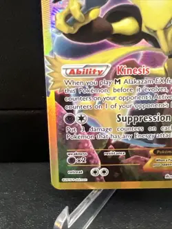 Pokemon TCG Alakazam EX Secret Rare Card 125/124 XY Fates Collide NM-LP - Image 5