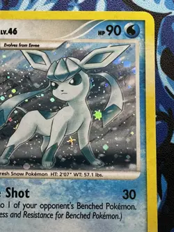 Glaceon 20/100 Cosmos Holo Diamond & Pearl Majestic Dawn Pokemon Card NM/LP - Image 4
