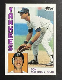 1984 Topps - Don Mattingly #8 (RC) - Image 1