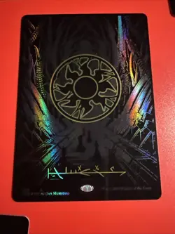 Oil Slick MTG Raised lands Foil 🔥Phyrexian ALL 5 One Of Each 🔥🔥 - Image 2