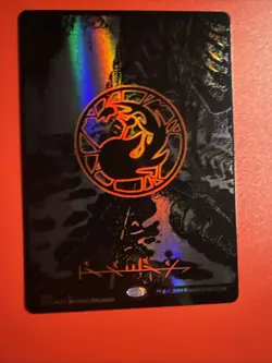 Oil Slick MTG Raised lands Foil 🔥Phyrexian ALL 5 One Of Each 🔥🔥 - Image 3