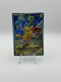 Pikachu 027 Sv: Scarlet & Violet Promo Card - Sealed Holo - Image 1